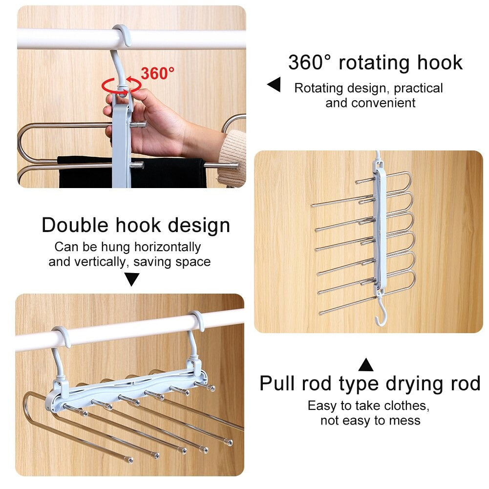 Compact Closet Pants Hanger