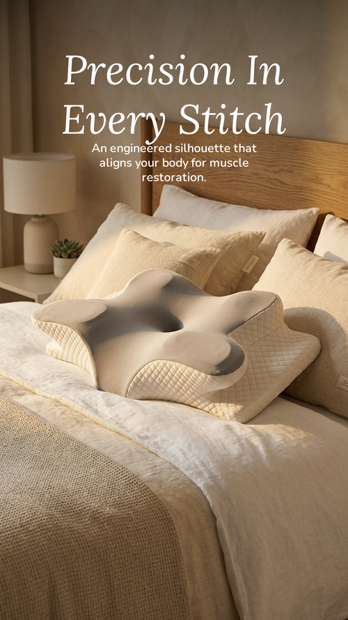 Gentle Rest Memory Foam Neck Pillow